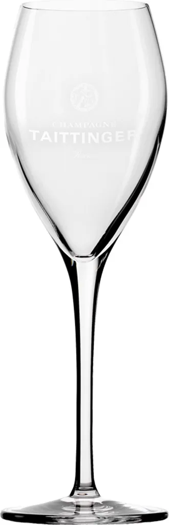 Taittinger Champagnerglas 0,1l Eichstrich 3 Taittinger Champagnerglas 0,1l Eichstrich