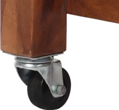 VidaXL Servierwagen 100x48x89 Cm Massivholz Akazie -Küchenutensilien Laden 6d188e0ba0106f509f29e6455946c1cc