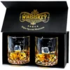 Whisiskey - Whiskygläser Set – 2 Tumbler Gläser (2x 320 Ml) – Whisky Geschenkset - Whisky Zubehör Set - Geschenke Für Männer -Küchenutensilien Laden 6e7d58d9e9677a93d235e8641d2ad4ba