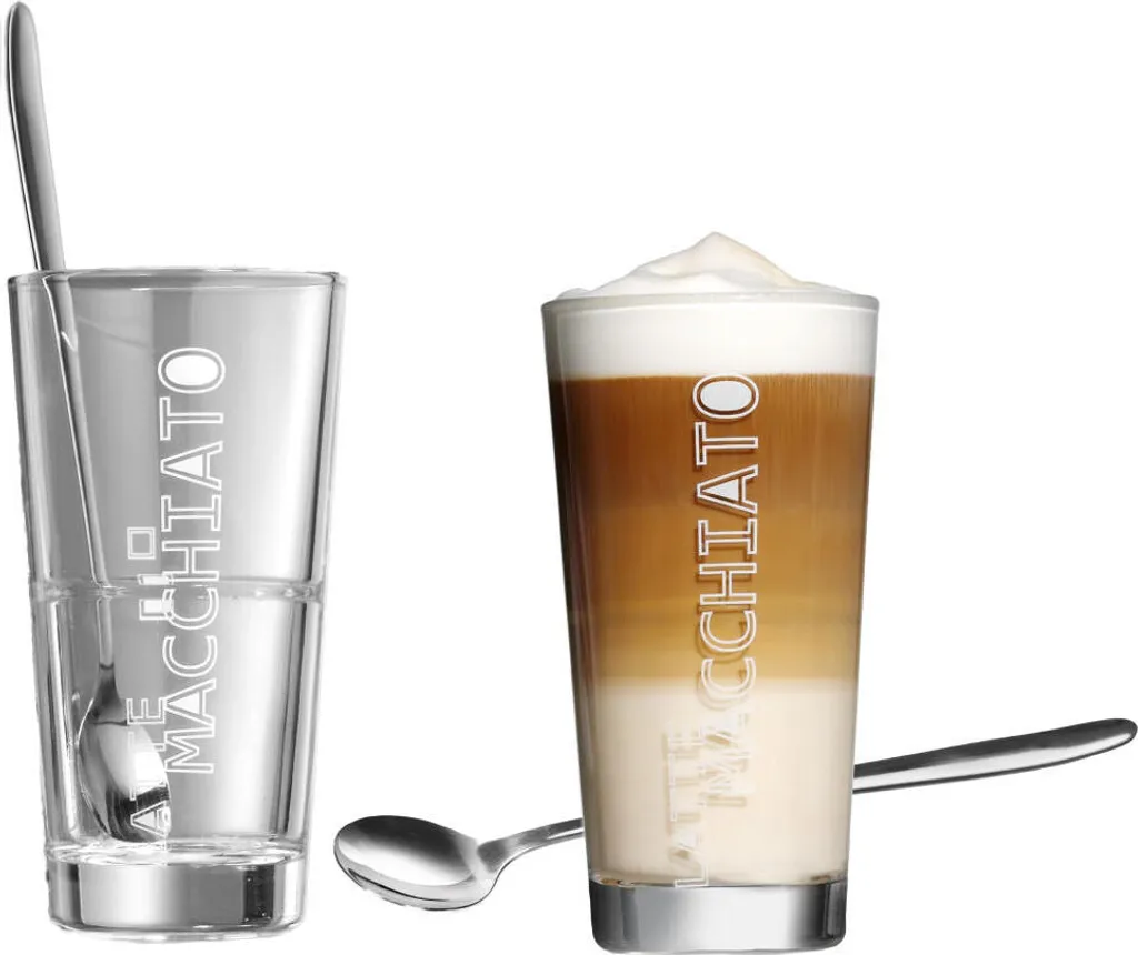 Flirt By R & B Latte-Macchiato-Glas "Lena" Spülmaschinenfest Mit Löffel 2 Stück 5 Flirt By R & B Latte-Macchiato-Glas "Lena" Spülmaschinenfest Mit Löffel 2 Stück – Bild 3
