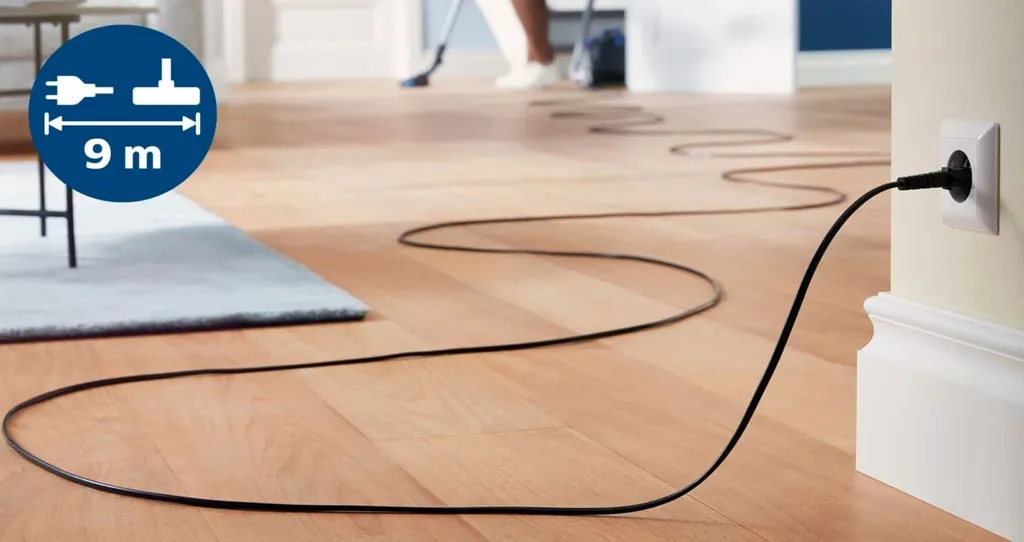 PHILIPS PowerGo FC8240/09 Staubsauger Mit Beutel 750W Blau 11 PHILIPS PowerGo FC8240/09 Staubsauger Mit Beutel 750W Blau – Bild 9