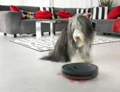 Vileda VR 201 PetPro Saugroboter Für Tierhaare Geeignet Bis Zu 90 Minuten Akku -Küchenutensilien Laden 6fc8aba4b55a9f90f18f721bf5cef775