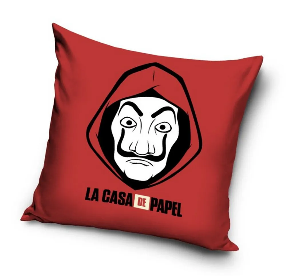 Poduszka Z Wkładem 40x40cm La Casa De Papel 3 Poduszka Z Wkładem 40x40cm La Casa De Papel