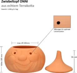 Mambocat Zwiebeltopf Onni Terrakotta Vorrats-Dose Mit Deckel Zur Aufbewahrung Von Ca. 900g Zwiebeln 17 Mambocat Zwiebeltopf Onni Terrakotta Vorrats-Dose Mit Deckel Zur Aufbewahrung Von Ca. 900g Zwiebeln -Küchenutensilien Laden 711709f815d0da6a0b368f5def4b02a9