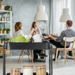 Relaxdays Faltbarer Rollwagen -Küchenutensilien Laden 71f7d8dd7a4f201a9188cca2076aab2a