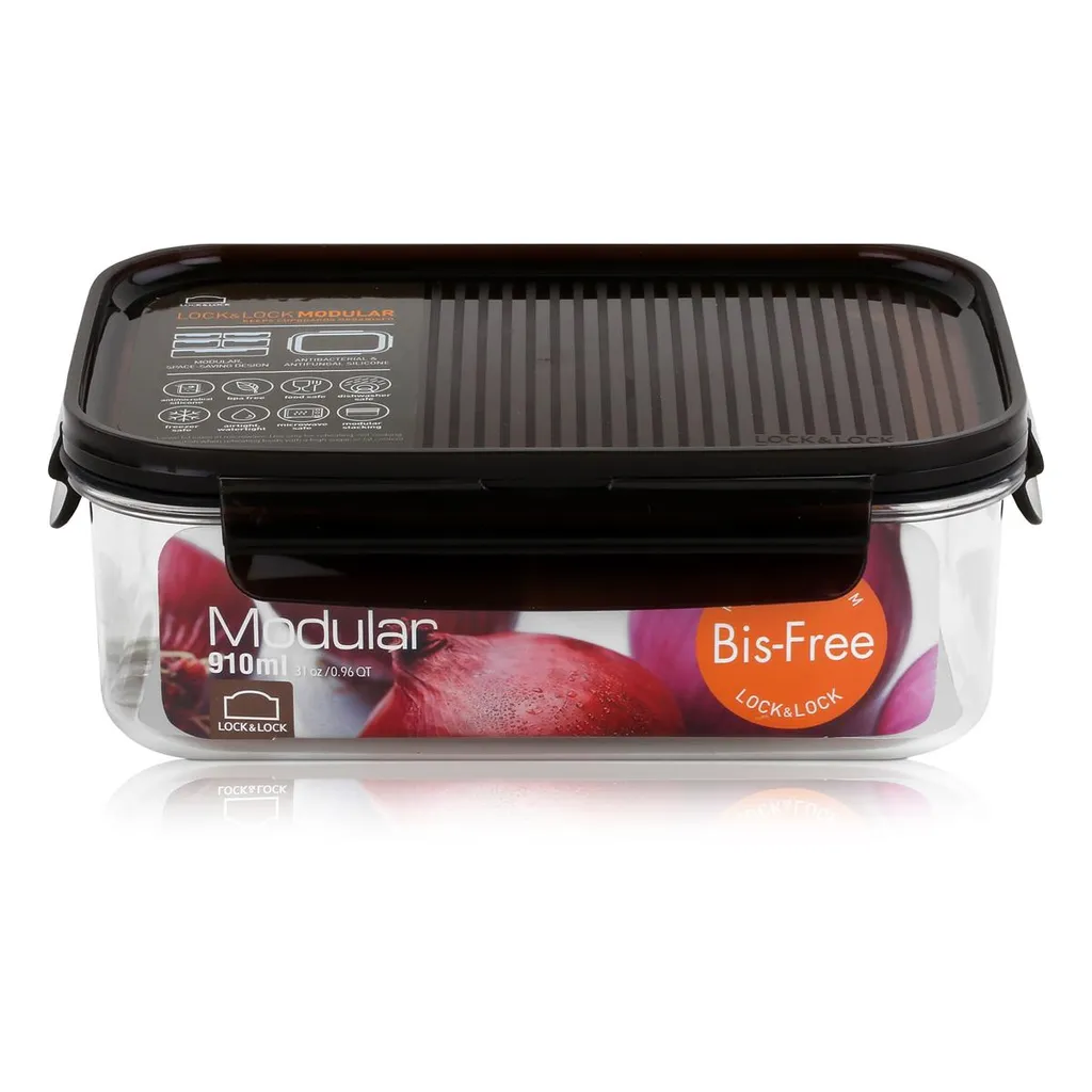 Lock&Lock Modular LBF404 Frischhaltedose 910ml - Unterteil Aus Tritan (1er Pack) 3 Lock&Lock Modular LBF404 Frischhaltedose 910ml - Unterteil Aus Tritan (1er Pack)