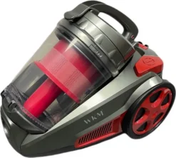 WKM PSC-2300W.17 Zyklon Boden Staubsauger Rot 850W Beutellos HEPA-FILTER 3L KapazitätSauger Putzen Reinigung Höhenverstellbar Teleskoprohr Waschbar Haushalt -Küchenutensilien Laden 723e96852e1d318f2cf2de20522d0522