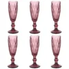 Gläser-Set (6 Tlg.) Sektglas - Vintage Look - 150ml - Violett -Küchenutensilien Laden 73692a1013796938c280e4ce7436b4d7