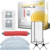 Zubehör Set, Ersatzteile Für Roborock S7 MaxV, MaxV Ultra (2x Beutel, 2x Fi, 2x Pad, 2x SB 5arm Schwarz, 1x HB) -Küchenutensilien Laden 73cfbd16d7b72dd65f0e971841ae3c38