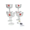 6 X Kristall-Champagnergläser Rori -Küchenutensilien Laden 787c41b00102d98669e8acdd7ade998d