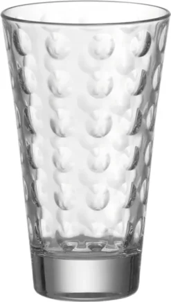 LEONARDO 012684 Optic Longdrinkbecher, Glas, 300 Ml, Ø 8 X 13 Cm, Klar (6 Stück) -Küchenutensilien Laden 7bd5ab540d442e569047341c0f35aa3b
