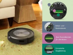 IRobot Roomba J7+ Saugroboter Mit Absaugstation App-Steuerung 3 Reinigungsstufen 20 IRobot Roomba J7+ Saugroboter Mit Absaugstation App-Steuerung 3 Reinigungsstufen -Küchenutensilien Laden 7beebfc6a2d99d12be089d1435131146