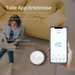 SmartAI Saugroboter Staubsauger Roboter APP Fernbedienung 2600Pa Staubsauger Weiß 25 SmartAI Saugroboter Staubsauger Roboter APP Fernbedienung 2600Pa Staubsauger Weiß -Küchenutensilien Laden 7cb29b3d427442b22b851374fbd30ddd