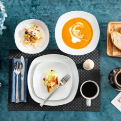 MALACASA, Serie Elisa, 40 Teilig Set Porzellan Tafelservice Kombiservice Geschirrset Mit Dessertteller, Speiseteller, Müslischalen, Eierbecher, Becher Für 8 Personen 15 MALACASA, Serie Elisa, 40 Teilig Set Porzellan Tafelservice Kombiservice Geschirrset Mit Dessertteller, Speiseteller, Müslischalen, Eierbecher, Becher Für 8 Personen -Küchenutensilien Laden 7f14210d147bc2a89264f4763def1db1