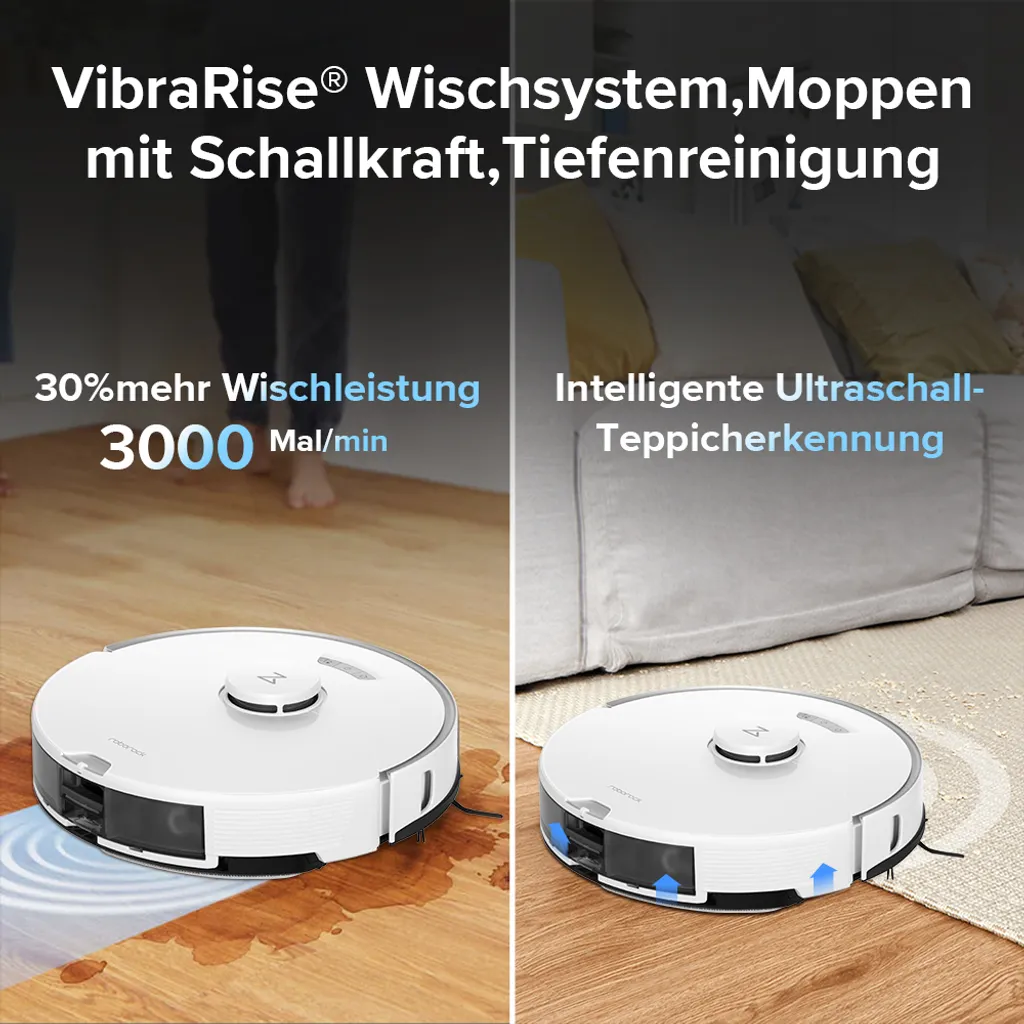 Roborock S7 Pro Ultra 5100Pa Staubsauger Roboter Mit Selbstwaschend/Selbstnachfüllend/Selbstentleerend/Selbstreinigend Dock,(Upgrade Von Roborock S7,VS S7 Maxv Ultra) 6 Roborock S7 Pro Ultra 5100Pa Staubsauger Roboter Mit Selbstwaschend/Selbstnachfüllend/Selbstentleerend/Selbstreinigend Dock,(Upgrade Von Roborock S7,VS S7 Maxv Ultra) – Bild 4