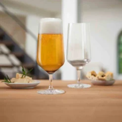 LEONARDO 069541 Puccini Bierglas 410 Ml, Teqton-Glas (6 Stück) -Küchenutensilien Laden 7fcf0589d283273b1b8df82521a8250a