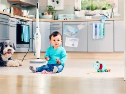 Leifheit Dampfreiniger CleanTenso Inkl. 2er Set Ersatz-Wischbezüge -Küchenutensilien Laden 837236fc7ce2a4a71e1d5f209cc5df80