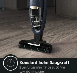 AEG QX7-1-P5IB 2in1 Akku-Staubsauger (Schlanke Bauform, Power-Softrolle, Besonders Effektiv Auf Hartböden, Bis Zu 50 Min Laufzeit, 21,6 Volt, Inkl. Zubehör -Küchenutensilien Laden 843a095e3deec49444271c7fd238021d