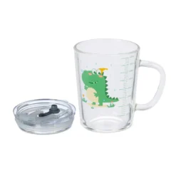 Relaxdays 2er Set Kindergläser Mit Dinomotiv -Küchenutensilien Laden 86e509e2b712aab3c8cff9d8f68e3821