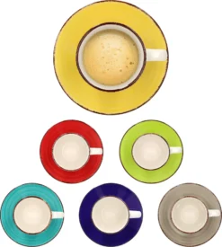 18tlg Kaffeeservice Malaga Kaffee Tee-Gedeck 6Pers Kaffeetassen Dessertteller Abstrakt Handbemalt 15 18tlg Kaffeeservice Malaga Kaffee Tee-Gedeck 6Pers Kaffeetassen Dessertteller Abstrakt Handbemalt -Küchenutensilien Laden 89db7d3658020229d9ea042645890fc3