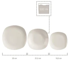 Tafelservice "Bilgola" By Sänger, 18 Teilig Für 6 Personen, Im Abgerundetem Design 14 Tafelservice "Bilgola" By Sänger, 18 Teilig Für 6 Personen, Im Abgerundetem Design -Küchenutensilien Laden 8a87732d0e60bece02ad83cc79d31029 1