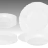 EBRO Tafelservice, 12tlg., Speiseteller + Suppenteller, Essteller, Opal-Hartglas -Küchenutensilien Laden 8f278a0ab0435a4c38000eb969eab5f2