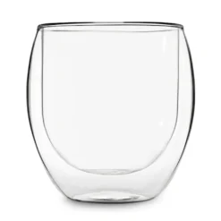 DUOS 6X 410ml Jumbo Doppelwandige Thermo-Gläser + 6X Edelstahl-LÖFFEL, Für Latte Macchiato, Cocktails, Vorspeisen By Feelino -Küchenutensilien Laden 930b2ce75be5ab1874eaac19261c5750