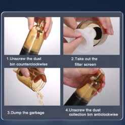 Tastaturreiniger, Mini-Vakuum Für Schreibtisch, Kabelloser Computer-Staubsauger, Wiederaufladbar Für Die Reinigung Von Haaren, Krümeln Für Desktop, Klavier, Autoinnenraum Und Nähmaschine ,Black -Küchenutensilien Laden 935724894979c1f7e3f5b7dcafc1da9e