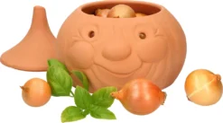 Mambocat 3tlg. Terrakotta-Töpfe Set Knoblauchtopf + Zwiebeltopf + Kartoffeltopf Vorrats-Dosen -Küchenutensilien Laden 9359602aaea74b5720a4d30a13e4e773