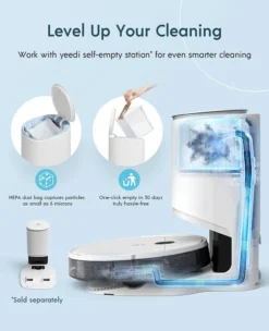 Yeedi Vac Hybrid 2-in-1 Saugroboter Wischfunktion Teppicherkennung Wischroboter 2500Pa 17 Yeedi Vac Hybrid 2-in-1 Saugroboter Wischfunktion Teppicherkennung Wischroboter 2500Pa -Küchenutensilien Laden 944d913c50a33b90b4a3e18b1016d77d