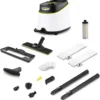 Kärcher SC 3 Deluxe EasyFix Premium, Zylinder-Dampfreiniger, 1 L, Weiß, 4 M, 1900 W, AC -Küchenutensilien Laden 94e4716fba242e386ba46fde0deef3d6