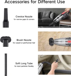 120W Akku Handstaubsauger Von AUDEW In Schwarz/Rot -Küchenutensilien Laden 97b32ba7e9c1baf3812cebbeb6df88f7