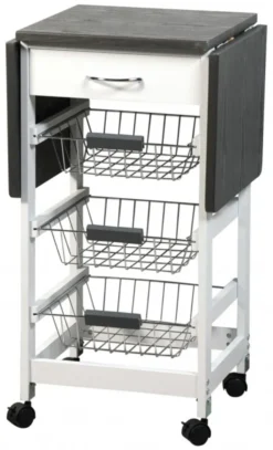 Kesper Küchenwagen Mit Ausklappbaren Seitenflächen -Küchenutensilien Laden 97d4174849c5be28e415526ac3fde909