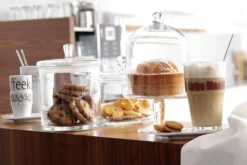 Leonardo Latte Macchiatto Becher 'Solo LM' Mit Löffel, 400ml, Ø 8,5 X 14,7cm (4er Set) -Küchenutensilien Laden 98f671ec6a44036cff916e04b96011b9