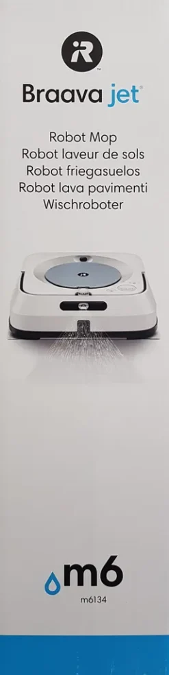 IRobot Braava Jet M6 M6134 Nasswischroboter, Eckig, Weiß/Blau 13 IRobot Braava Jet M6 M6134 Nasswischroboter, Eckig, Weiß/Blau -Küchenutensilien Laden 9a39e155c22a25dc20acfd3b83b2e3d5