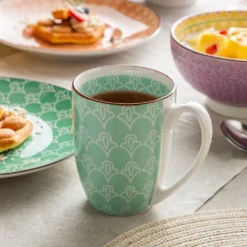 Vancasso Tafelservice Porzellan, Tulip Elegantes Geschirrset, 48 Teilig Kombiservice Mit Speiseteller, Dessertteller, Müslischalen Und Kaffeebecher Für 12 Personen -Küchenutensilien Laden 9b7a127eb62fa7d431b83be177b14796