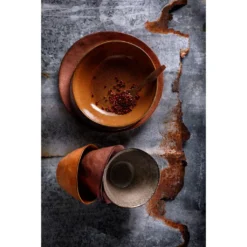 1 X Palmer Rustique Keramik Tafel Service Set 24 Tlg. 6 Pers. Rost 10 1 X Palmer Rustique Keramik Tafel Service Set 24 Tlg. 6 Pers. Rost -Küchenutensilien Laden 9c4f995fdd9a051a1cf09676a39e51d7