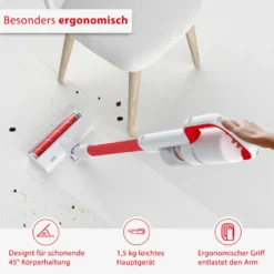 ROIDMI S1 Special Akku-Staubsauger, 415 Watt, 120 AW Saugleistung, 50 Min Akkulaufzeit, HEPA-Filter, Ergonomisches Design 11 ROIDMI S1 Special Akku-Staubsauger, 415 Watt, 120 AW Saugleistung, 50 Min Akkulaufzeit, HEPA-Filter, Ergonomisches Design -Küchenutensilien Laden 9cced6f0a333046edc2cb4a442c9eaa9