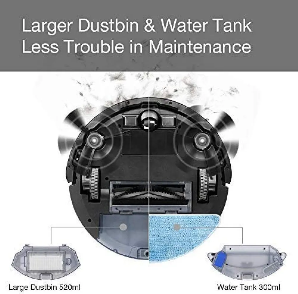 Ecovacs Deebot 605 Robotersauger Weiß 20 Ecovacs Deebot 605 Robotersauger Weiß – Bild 18