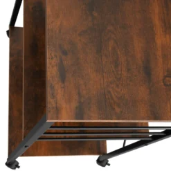 Tectake Servierwagen Rugby 65,5x45,5x88,5cm - Industrial Dunkelbraun 23 Tectake Servierwagen Rugby 65,5x45,5x88,5cm - Industrial Dunkelbraun -Küchenutensilien Laden 9d81bdb77596ebc7d1137eb3d727f5e1