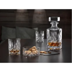 Nachtmann 0091899-0 Noblesse Whisky-Set, 1 X Karaffe/Dekanter + 2 X Whisky-Becher, Klar (1 Set) -Küchenutensilien Laden 9edc70f7a03757d474eb291a365fd568