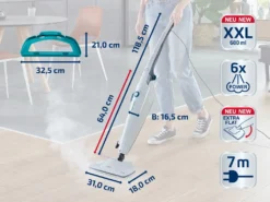 Leifheit Dampfreiniger CleanTenso Power -Küchenutensilien Laden a1611427dbcdecf7a2b3a829c9e1e336