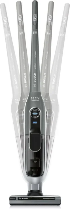 Bosch BBH6PARQ Athlet ProParquet Akkusauger 25,2V Soft Touch Grau/silber -Küchenutensilien Laden a1658e1276c1a1bbf27cc0296301a665