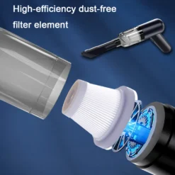 Tastaturreiniger, Mini-Vakuum Für Schreibtisch, Kabelloser Computer-Staubsauger, Wiederaufladbar Für Die Reinigung Von Haaren, Krümeln Für Desktop, Klavier, Autoinnenraum Und Nähmaschine ,Black -Küchenutensilien Laden a24cf8d2a3c8aad1eba70635d3ec55f8