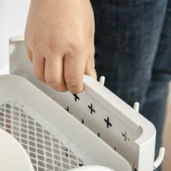 HOMCOM Rollwagen3-Etagen Küchenwagen Mit Schubladen Und Korb Für Küche Büro Schlafzimmer Wohnzimmer Stahl Weiß 51,5 X 32 X 75,6 Cm -Küchenutensilien Laden a2eb8c380d74274589ba1d40a41ee917