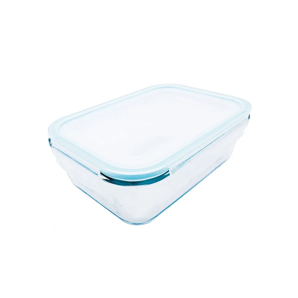 Steuber Cloc Frischhaltedose Aus Glas, 1860 Ml, Rechteckig, Glas Bis 400°C 3 Steuber Cloc Frischhaltedose Aus Glas, 1860 Ml, Rechteckig, Glas Bis 400°C