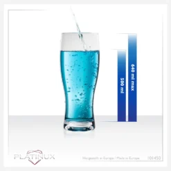 Biergläser 500ml (max. 640ml) Set 6-Teilig Bierseidel Weizengläser 0,5L Glas -Küchenutensilien Laden a466c10a3aab2fc35de0dd250140fa66