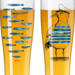 Brauchzeit Weizenbierglas-Set #13, #14 Von Daniela Garreton -Küchenutensilien Laden a50c0ea38ce638c8121b896e6f3cdc62