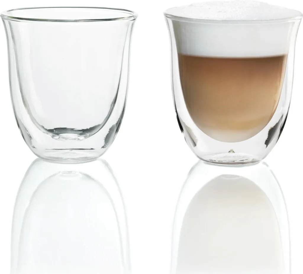 De'Longhi DeLonghi Cappuccino 2er Doppelwandiges Thermoglas 12 De'Longhi DeLonghi Cappuccino 2er Doppelwandiges Thermoglas – Bild 10