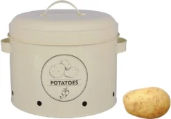 Esschert Design Vorratsdose Kartoffeln; C2070 -Küchenutensilien Laden a6fff04ffd9441c7e269bd39991588ff